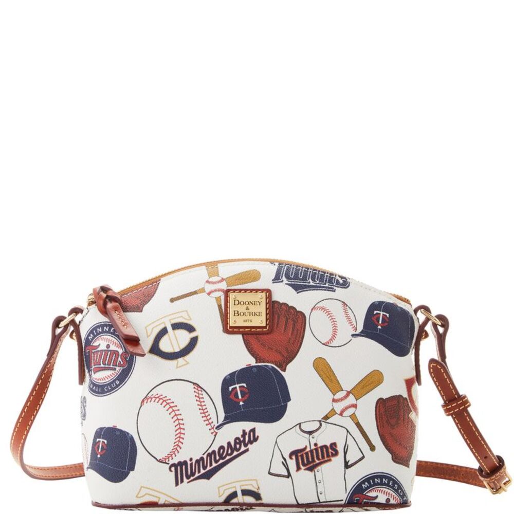 Dooney & Bourke MLB Minnesota Twins Suki Crossbody Med Wristlet - TWINS